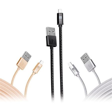 BYTECH Bytech CLCPCA113X3 10 ft. Braided USB Type-C Charge & Sync Cable CLCPCA113X3